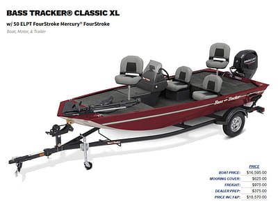BOATZON | Tracker® Boats BASS TRACKER Classic XL 2026 BOATZON | Tracker® Boats BASS TRACKER Classic XL 2026