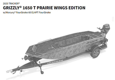 BOATZON | Tracker® Boats Grizzly 1650 T Prairie Wings Edition 2026 BOATZON | Tracker® Boats Grizzly 1650 T Prairie Wings Edition 2026