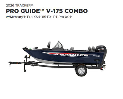 BOATZON | Tracker® Boats PRO Guide V175 Combo 2026