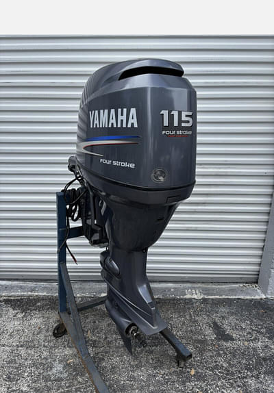 BOATZON | Used Yamaha 115hp Four Stroke Outboard Motor Engine