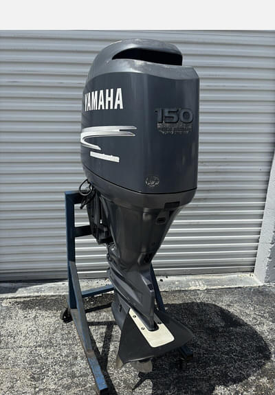 BOATZON | Used Yamaha 150hp Four Stroke Outboard Motor Engine