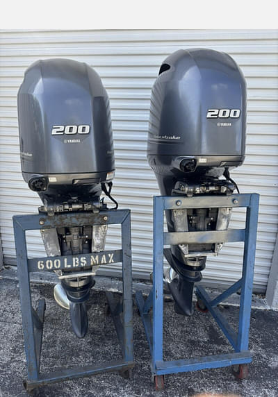 BOATZON | Used Yamaha 200hp Four Stroke Outboard Motor Engine