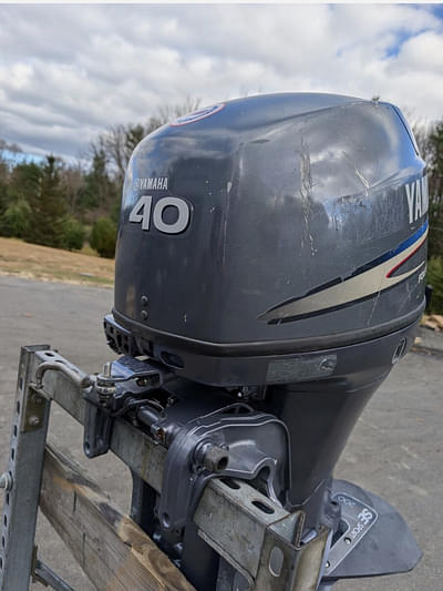 BOATZON | Used Yamaha 40HP Four Stroke Outboard Motor Engine