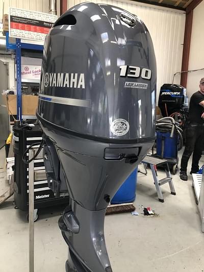 BOATZON | Used Yamaha 4stroke 130hp outboard motor 25shaft