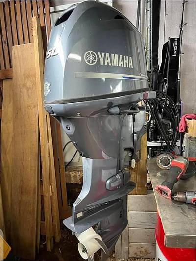 BOATZON | Used Yamaha 50hp 4 Stroke Outboard Motor Engine