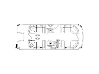 BOATZON | Viaggio by Misty Harbor X20U TriToon 25 Tubes 2025