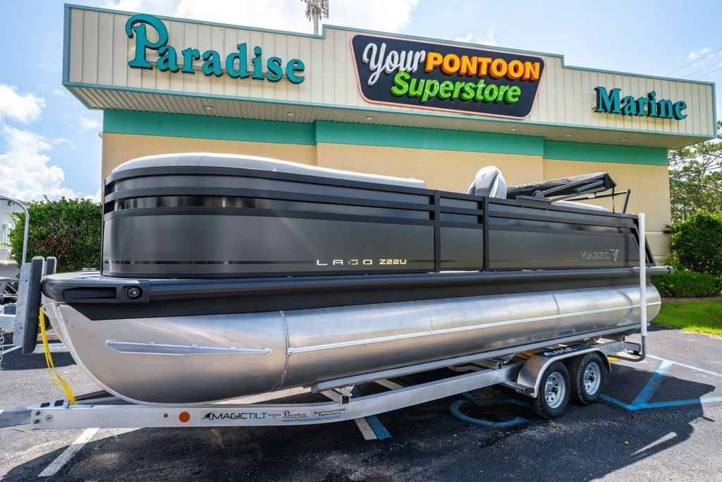2025 Viaggio Z22U Premium TriToon 27 Tubes - Sold Boat