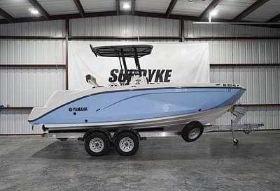 BOATZON | Yamaha 222 FSH SPORTPOWDER BLUEALUMINUM 2024