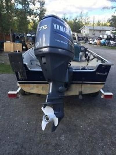 BOATZON | Yamaha F75LA Four Stroke outboard Motor