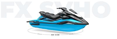 BOATZON | Yamaha FX SVHO wAUDIOBlackCyan 2025