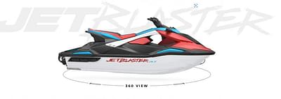 BOATZON | Yamaha Jet Blaster DLX 3upImperial RedBlack 2025