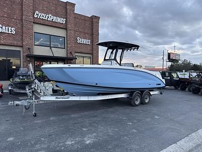 BOATZON | Yamaha Marine 255 FSH SPORT EPOWDER BLUEALUMINUM 2024