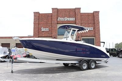BOATZON | Yamaha Marine 255 FSH SPORT HYACHT BLUEALUMINUM 2025