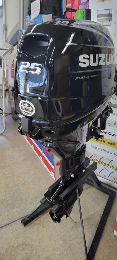 BOATZON | 2024 Suzuki Marine DF25ATHL  Black