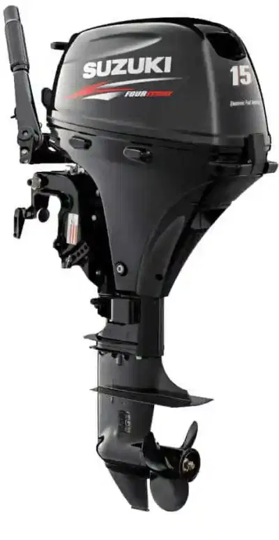 BOATZON | 2026 Suzuki Marine 15 HP Tiller Short Shaft