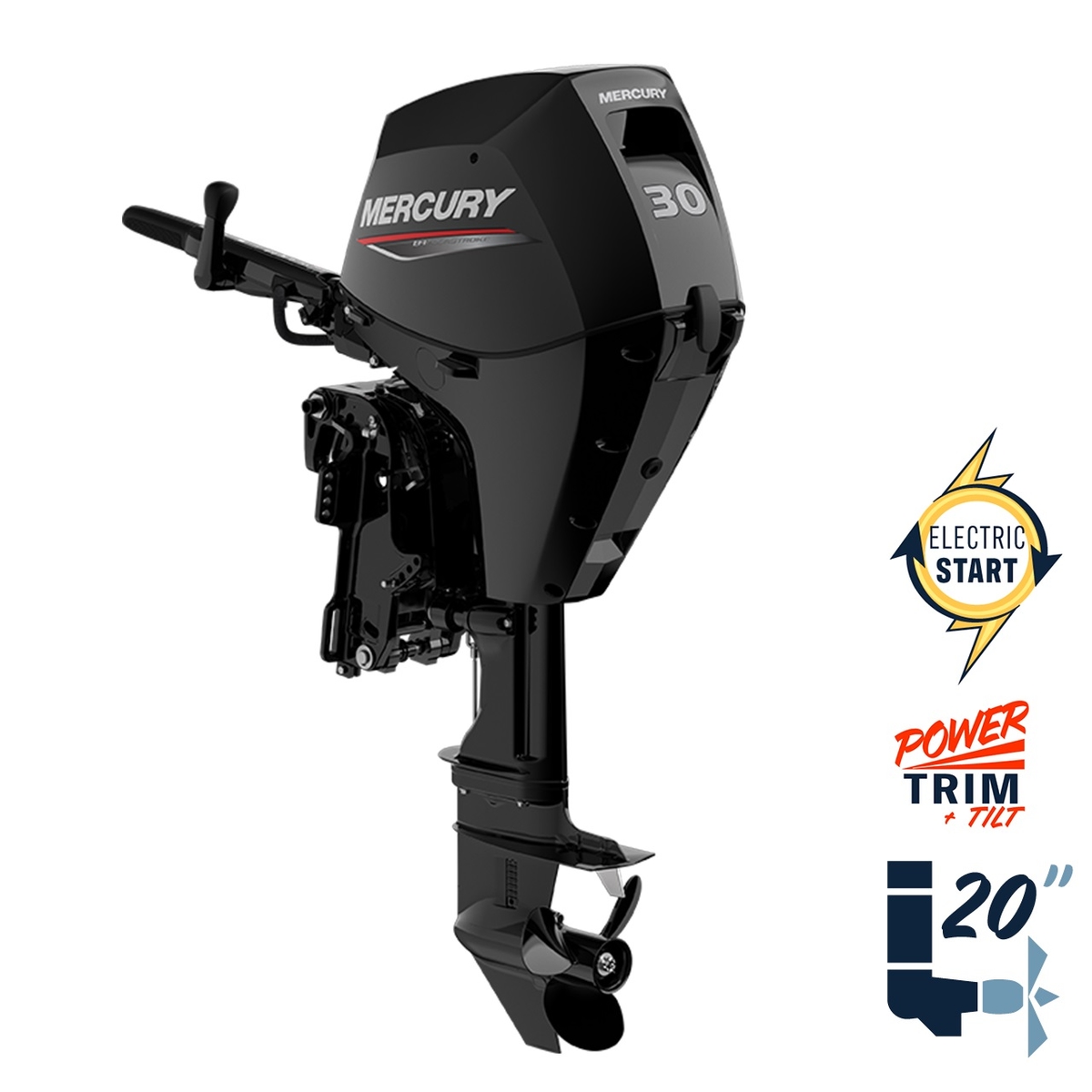 2026  Mercury 30ELHPT EFi 4S 2026 - Sold Boat