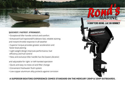 BOATZON | Mercury ME 20 MH 4S 2026