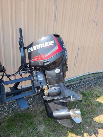 BOATZON | 2018 Evinrude 60 HO Etec Tiller