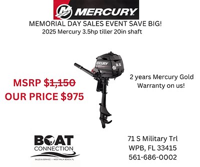 BOATZON | 2025 Mercury 35MLH FourStroke