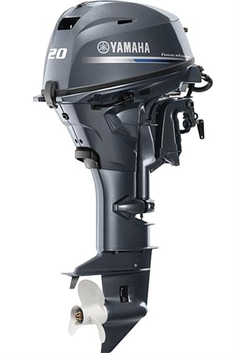 BOATZON | 2025 Yamaha F20LWPB 20 hp 20 shaft electric start remote power tilt In stock