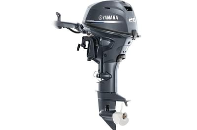 BOATZON | 2025 Yamaha F20LWPHB 20 hp tiller 20 shaft w power tilt In stock