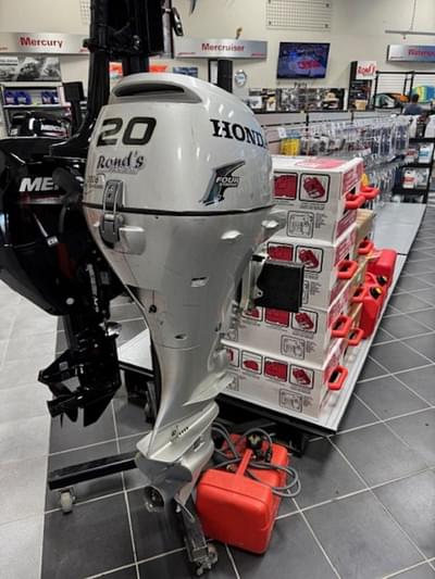 BOATZON | Honda 20HP Electric start 2009