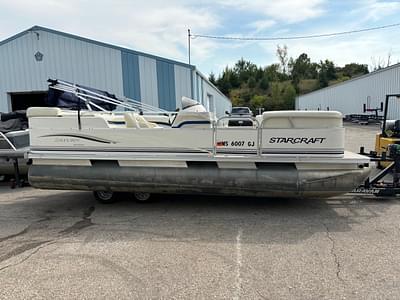 BOATZON | 2002 Starcraft 20 Pontoon W2014 Mercury 60 EFI 4 Stroke