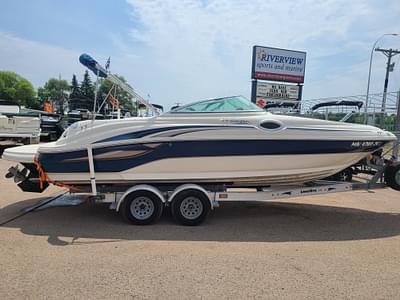 BOATZON | 2003 Sea Ray 240 Sundeck With A Mercruiser 350 MAG MPI  Trailer