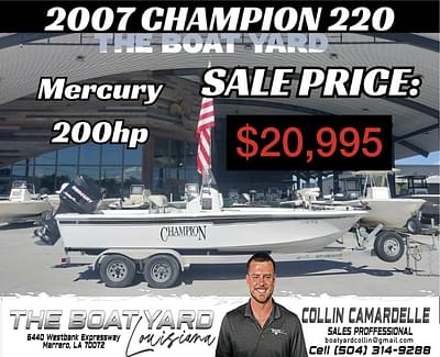 BOATZON | 2007 Champion 220 Bay