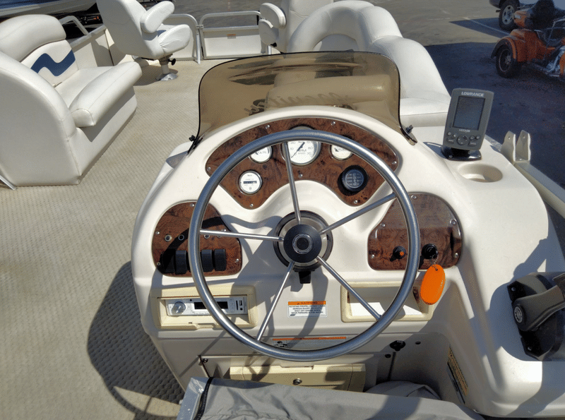 Used 2008 Manitou Oasis Pontoon for sale in garland, Texas