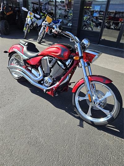 BOATZON | 2008 Victory Motorcycles JACKPOT49STBLACKSUNSET RED W XPR Jackpot