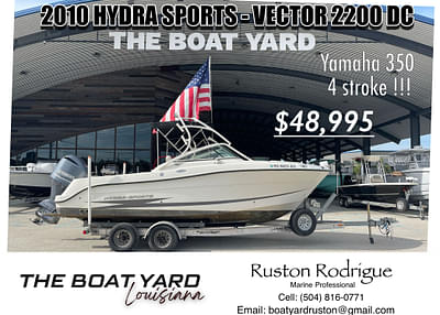 BOATZON | 2010 Hydra Sports Vector 2200cc