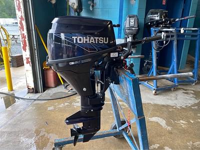 BOATZON | 2012 Tohatsu Outboard 98 hp Tiller 15 Shaft