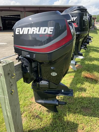 BOATZON | 2014 Evinrude E115DPL  115HP Blue 20 Shaft