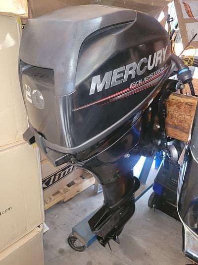 BOATZON | 2014 Mercury Marine Engines 20 hp 4 stroke remote steer 20 electric start power tilt