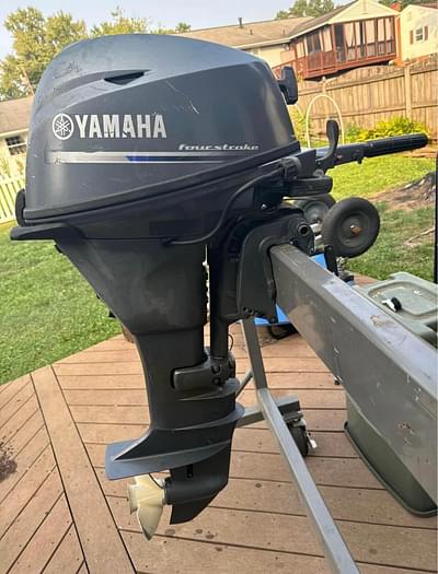 BOATZON | 2015 Yamaha 15hp outboard tiller motor