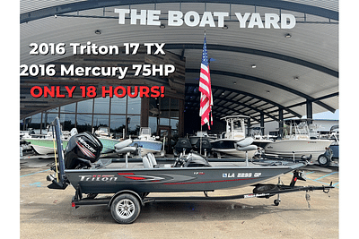 BOATZON | 2016 Triton Boats 17 tx