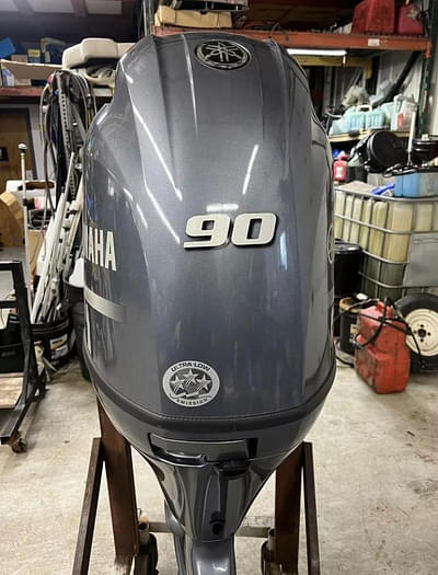 BOATZON | 2018 Used Yamaha 90 HP 4-Stroke Outboard Motor Engine