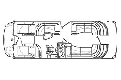 BOATZON | 2019 Bennington 25 QCW IO