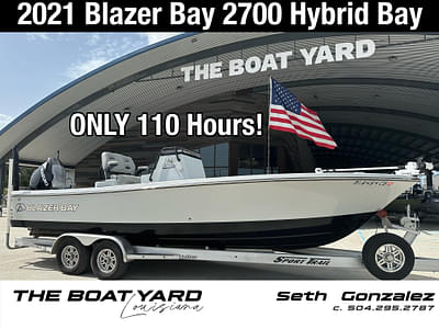 BOATZON | 2021 Blazer Bay 2700 Hybrid Bay BOATZON | 2021 Blazer Bay 2700 Hybrid Bay