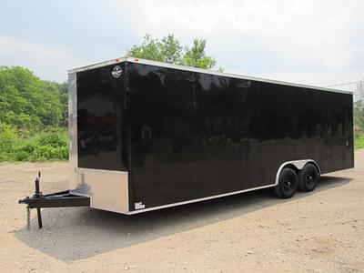 BOATZON | 2021 EAGLE 85X24 VNOSE ENCLOSED TRAILER