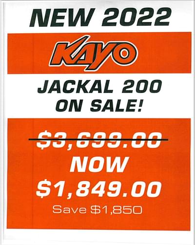 BOATZON | 2022 Kayo JACKAL 200