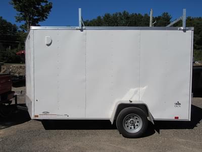 BOATZON | 2022 LOOK 6X12 ENCLOSED TRAILER VNOSE WITH EXTENDED HIEGHT