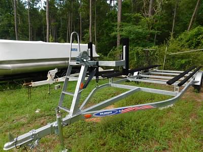 BOATZON | 2022 Mid America 24 ft Galvanized Pontoon Tandem Axle