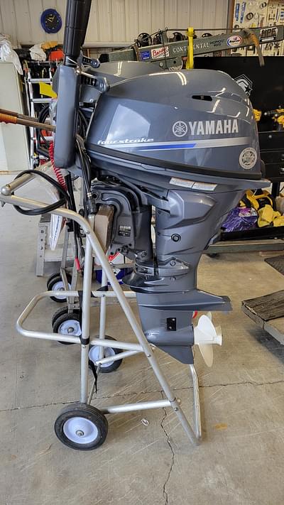 BOATZON | 2022 Yamaha F25SWHC 25 hp 15 shaft tiller steer electric start