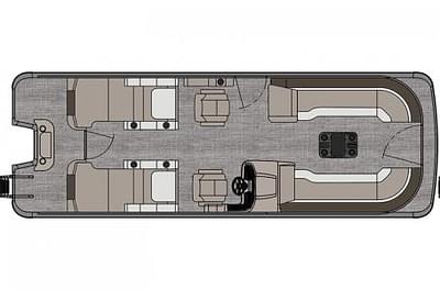 BOATZON | 2023 Avalon Catalina Platinum Rear Lounger 25 w 250HP Mercury Verado
