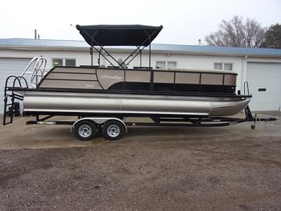 BOATZON | 2023 Bentley Pontoons 243 Swingback Tritoon