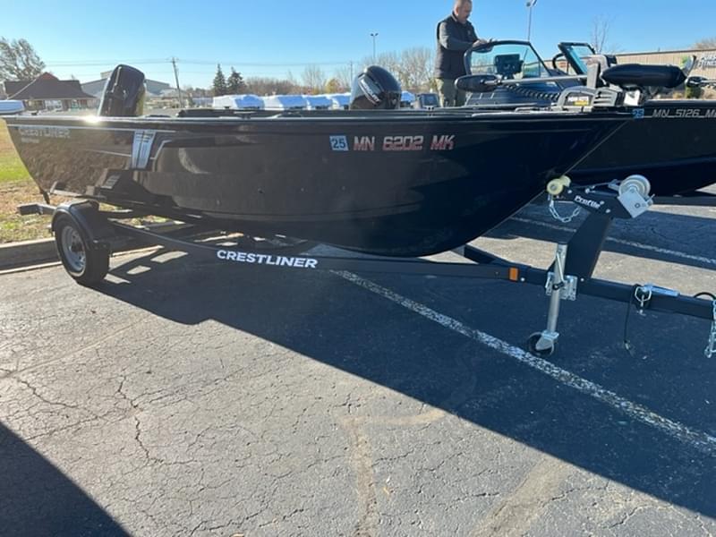 Used 2023 Crestliner 1600 Vision Tiller for sale in ham lake, Minnesota