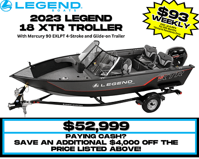 BOATZON | 2023 Legend 18 XTR Troller