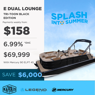 BOATZON | 2023 Legend E 23 DUAL LOUNGE PRO BLACK